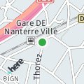 OpenStreetMap - 87 Rue Maurice Thorez, Nanterre, France