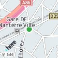 OpenStreetMap - Gare de nanterre ville