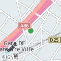 OpenStreetMap - rue Toni Morrison, nanterre